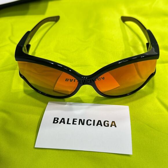 Balenciaga 63mm Shield Sunglasses - Picture 1 of 16